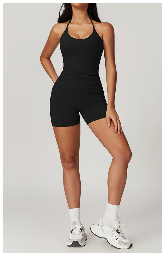 Ayla Halter Top & Shorts Set