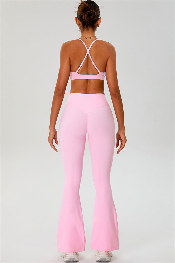 The Ember Sports Bra Flared Leggings 2-Piece Set