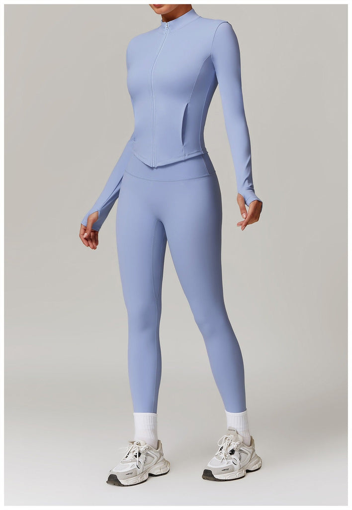 Impact Longsleeve Zip Top & Leggings Set