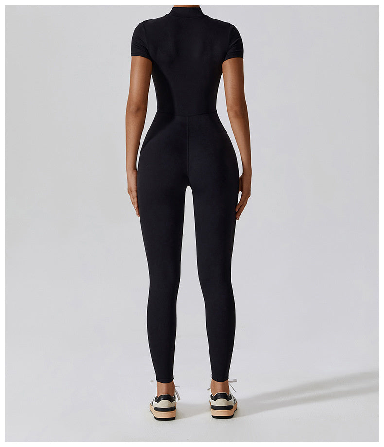 Super Sculpt Short Sleeve Jumpsuit (size down)