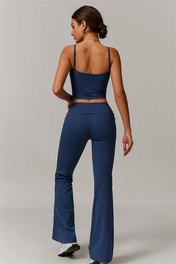The Vigor Tank Top Flared Leggings 2-Piece Set