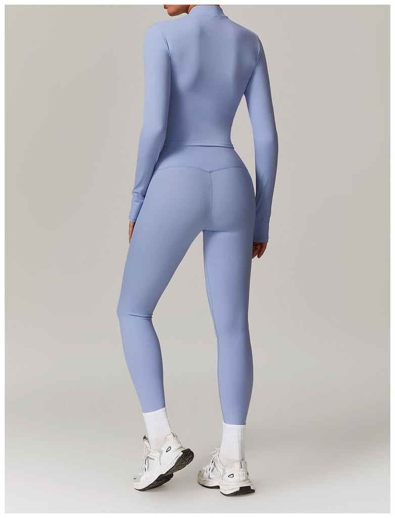 Impact Longsleeve Zip Top & Leggings Set