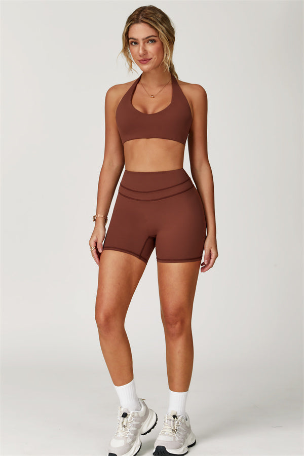 The Boost Halter Sports Bra