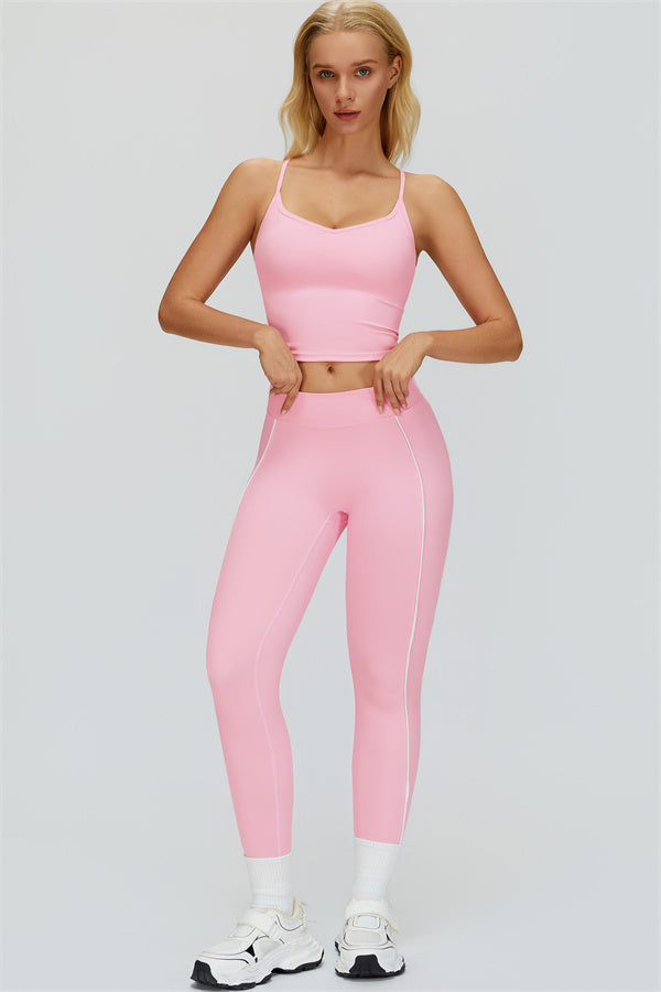 The Whisper Crop Top Leggings 2-Piece Set
