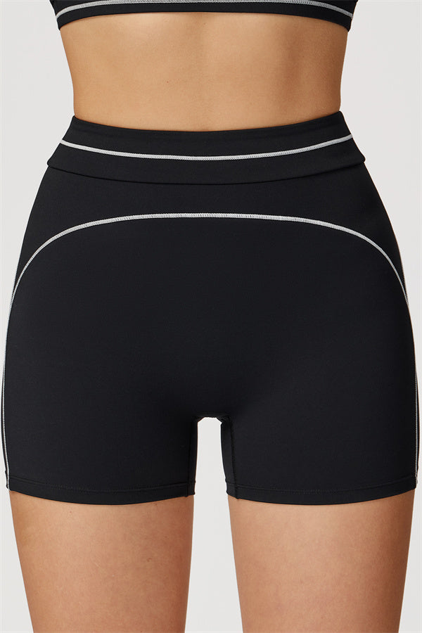 The Amara Long Sleeve T-shirt Shorts 2-Piece Set