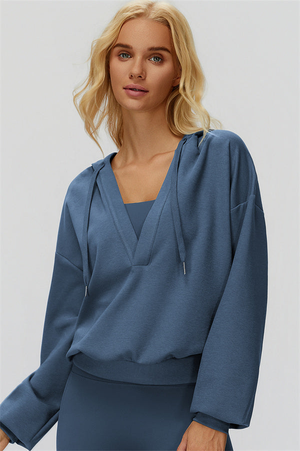 The Fyra V-Neck Hoodie