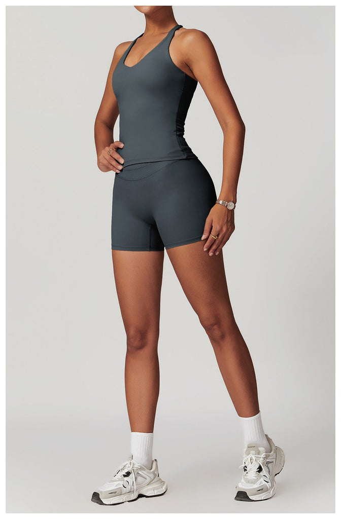 Holly Strappy Top & Shorts Set