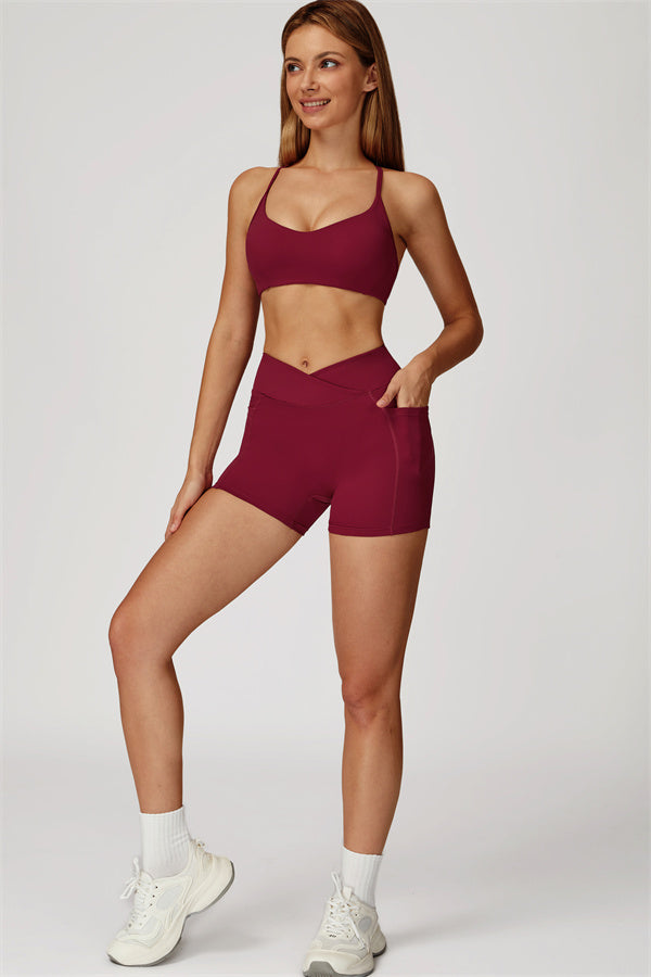 The Propel Sports Bra Shorts 2-Piece Set