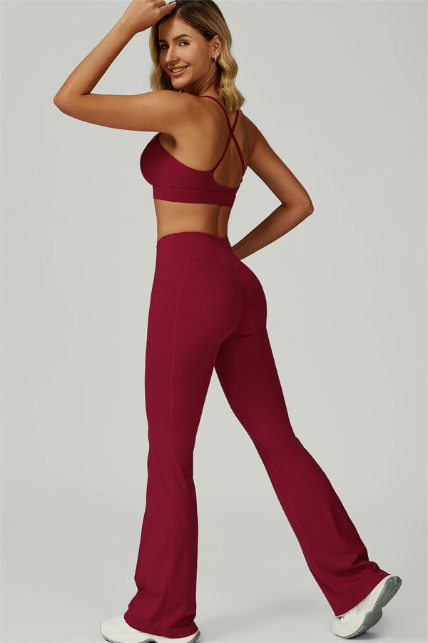 The Flourish Flared Leggings