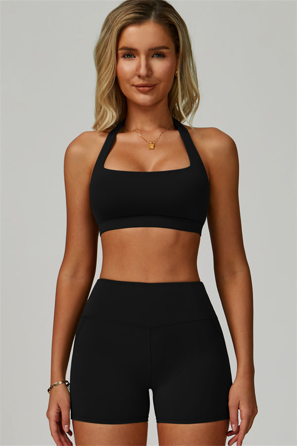The Bold Halter Sports Bra