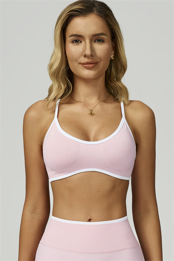 The Prime Contrast Sports Bra Leggings 2-Piece Set