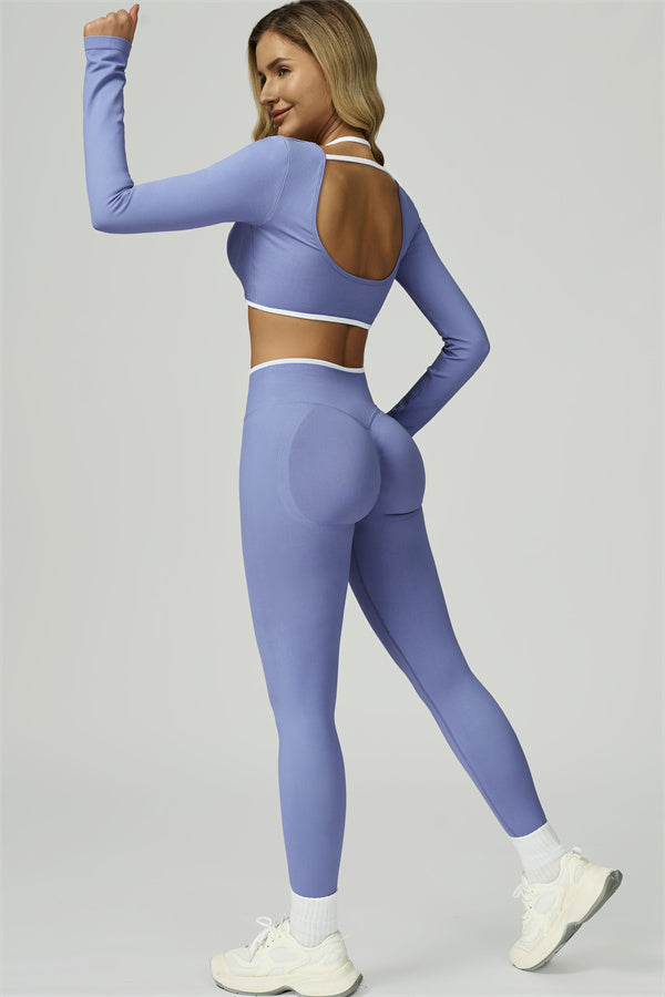 The Prime Line Long Sleeve Crop Top