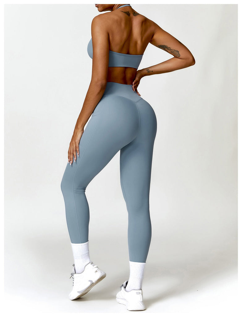Double Twist Top & Leggings Set