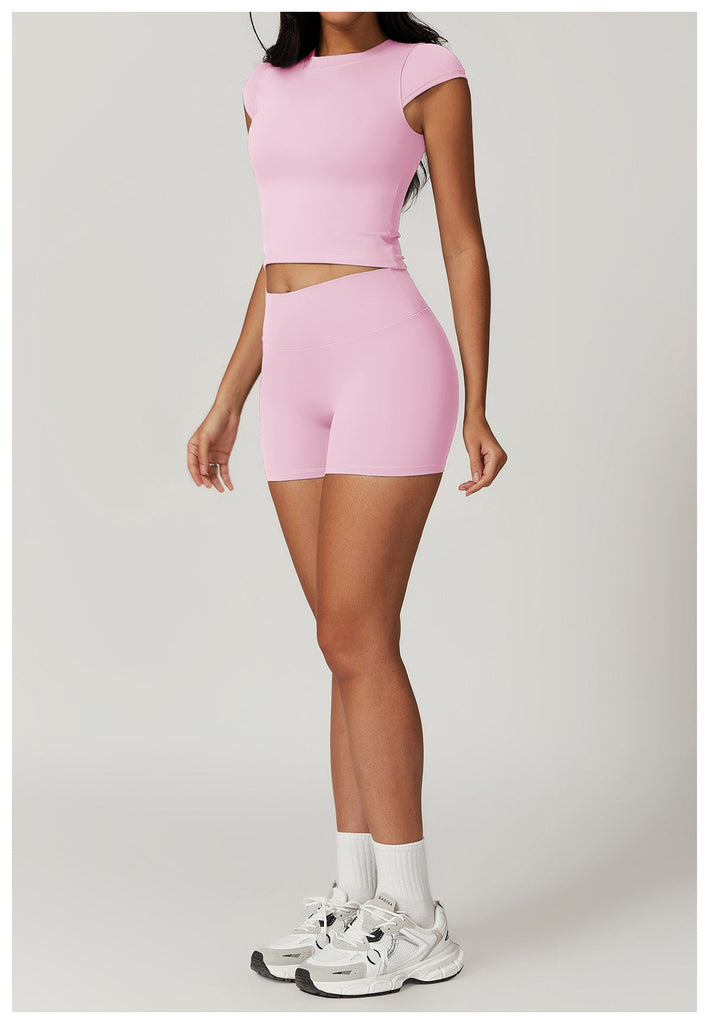 Talia T Sleeve Top & Shorts Set
