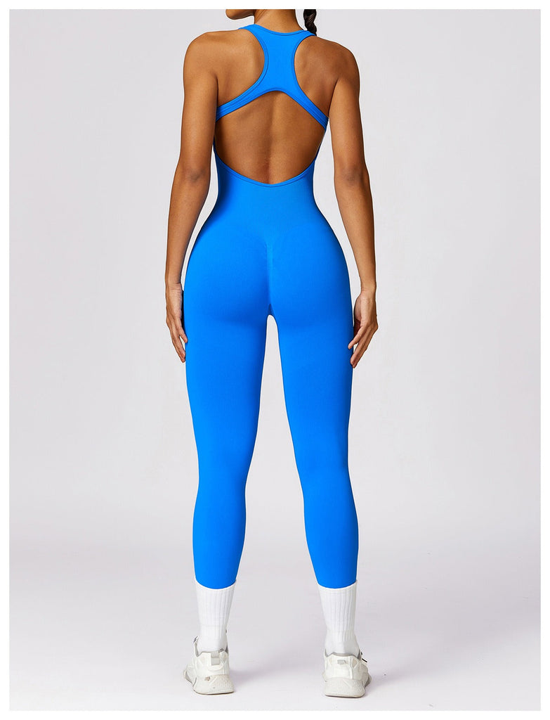 Mila Backless Racer Jumpsuit