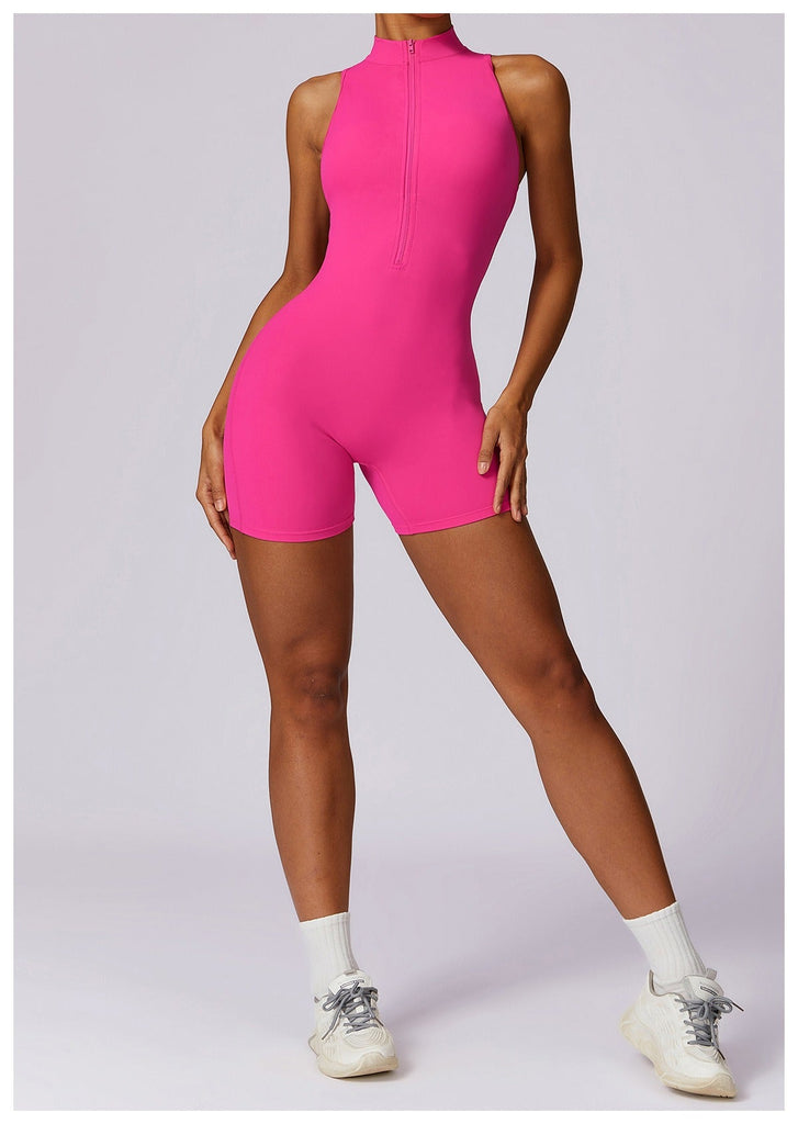 Super Sculpt V Back Romper