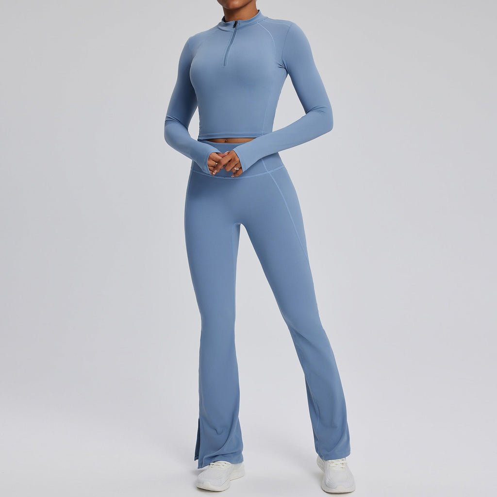 Dara Longsleeve Top & Flared Set