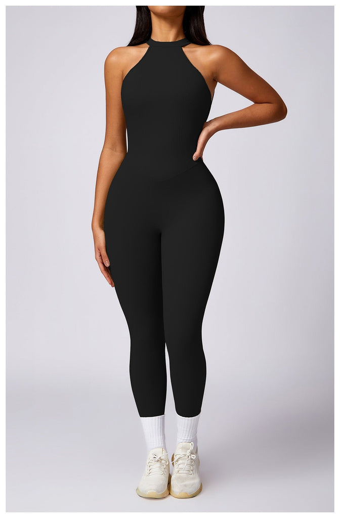 Christine Sculpt Backless Jumpsuit