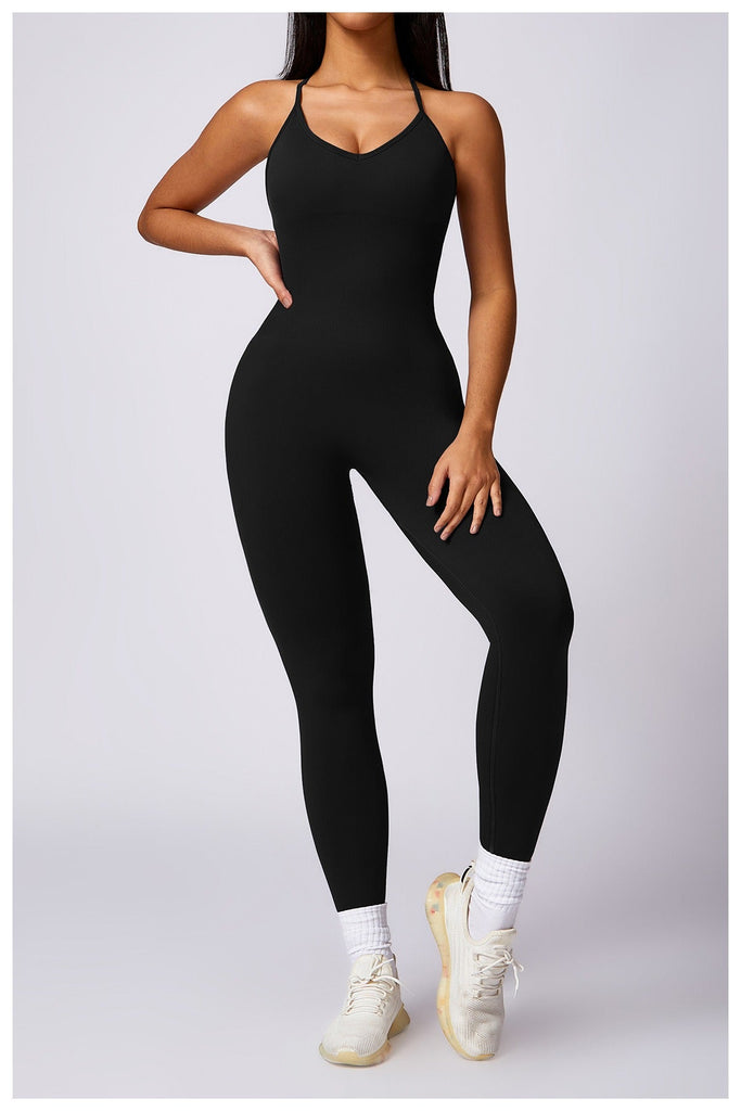 Seamless Scrunch Back Jumpsuit