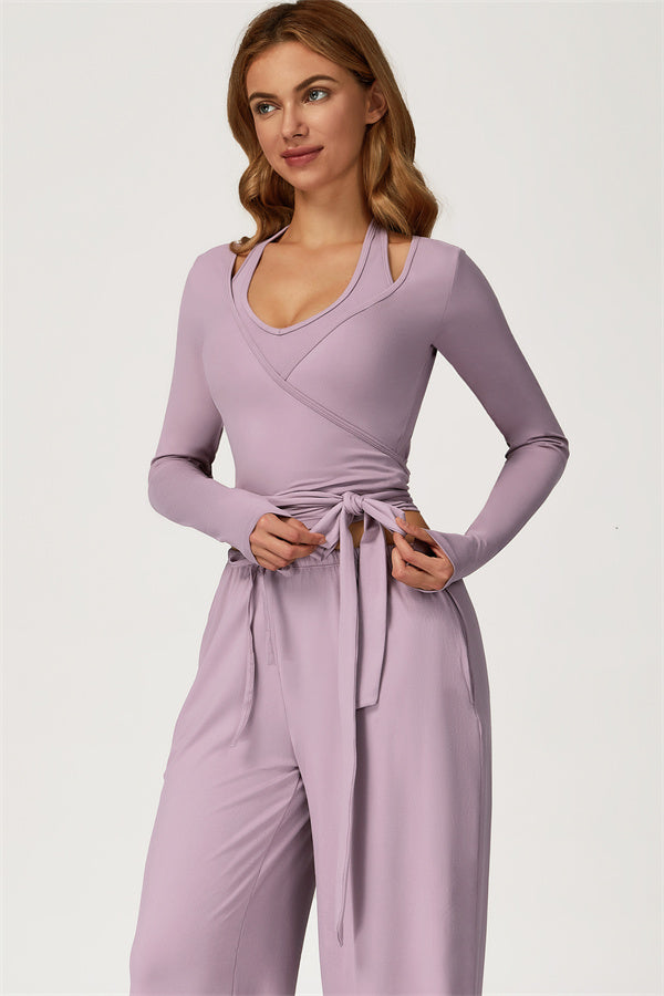 The Sprint Long Sleeve Crop Top