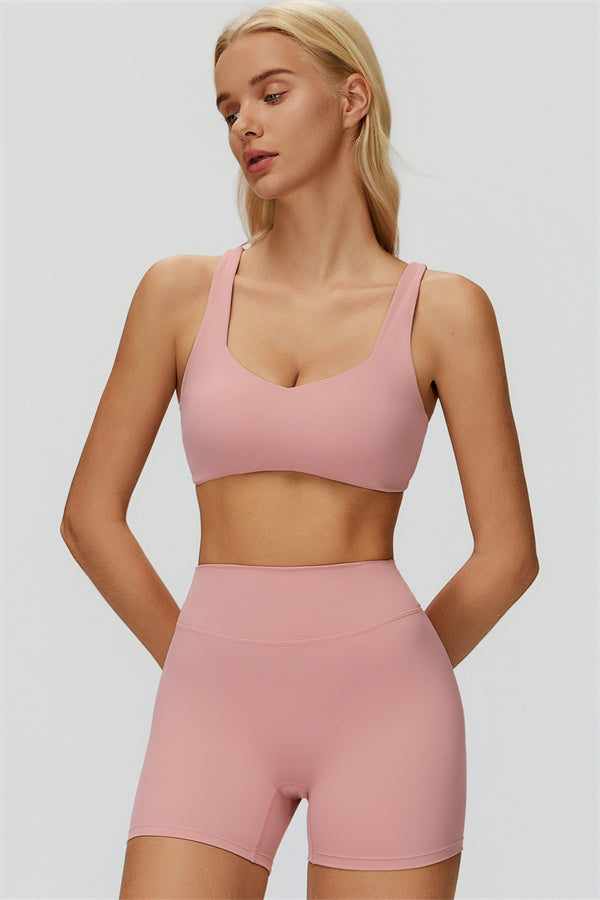 The Butterfly Sports Bra Shorts 2-Piece Set