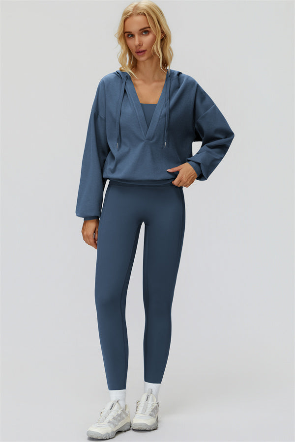 The Fyra V-Neck Hoodie