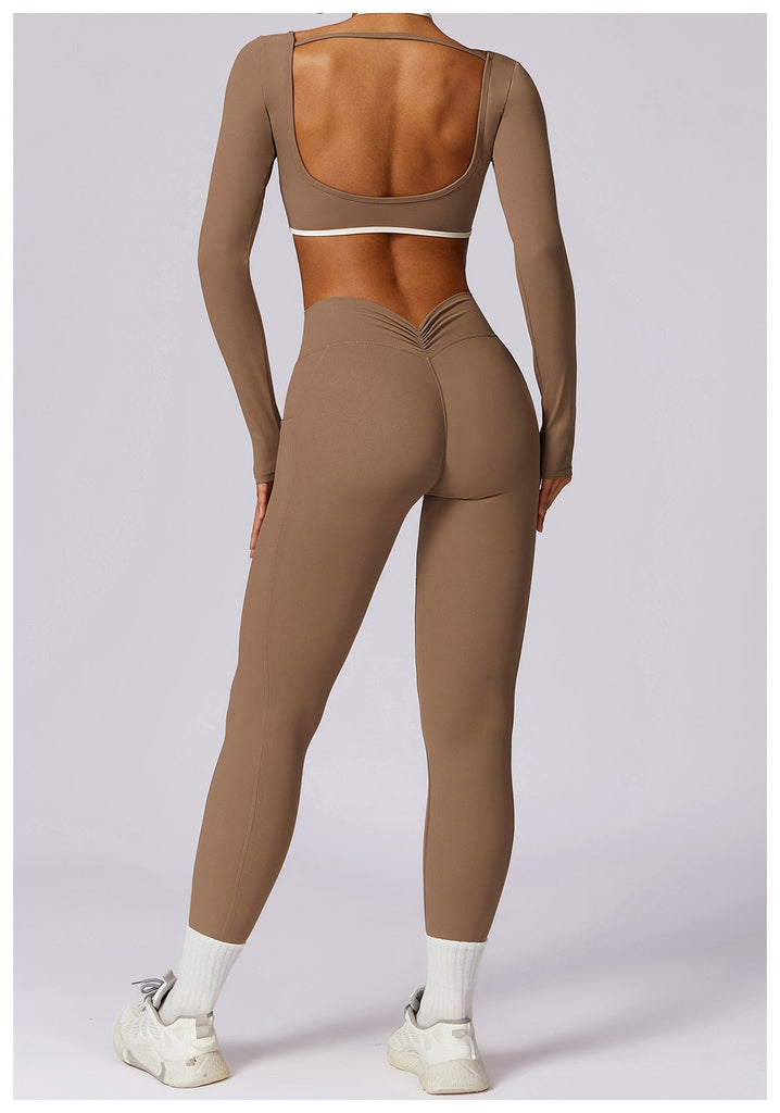 Noelle Contrast Longsleeve Top