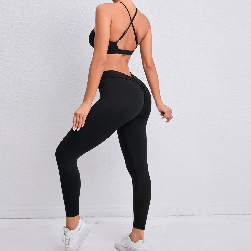 Nixi Cross Bra & Leggings Set