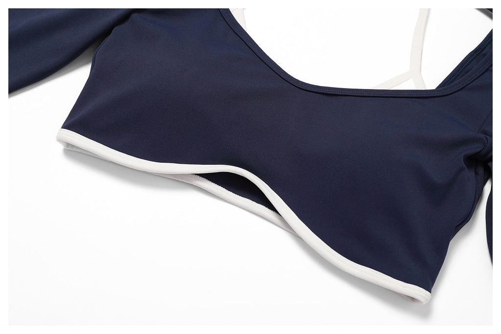Noelle Contrast Longsleeve Top