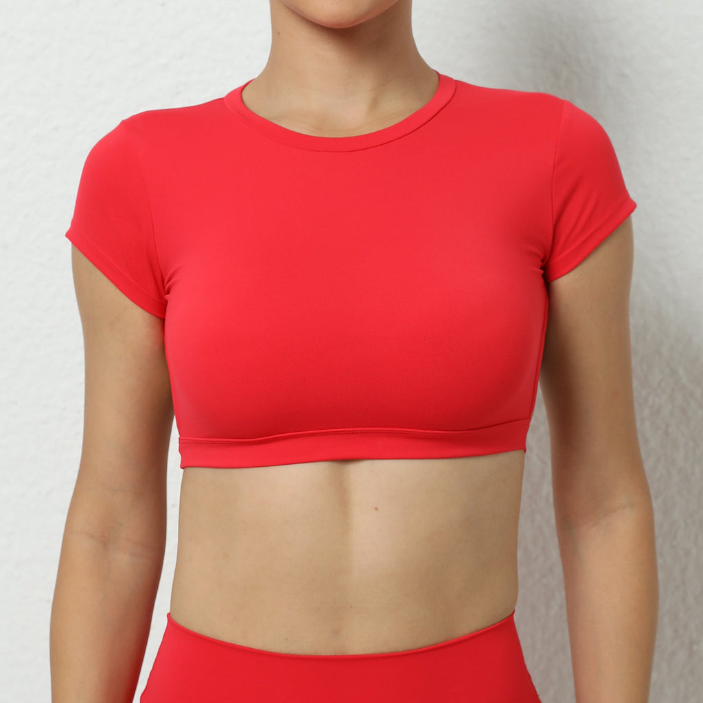 Sienna T-Sleeve Backless Top