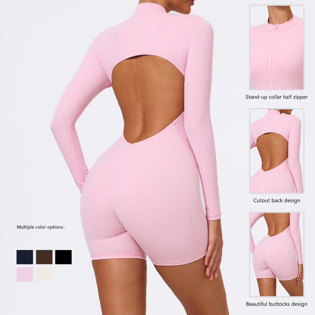 Pilates Princess Longsleeve Romper