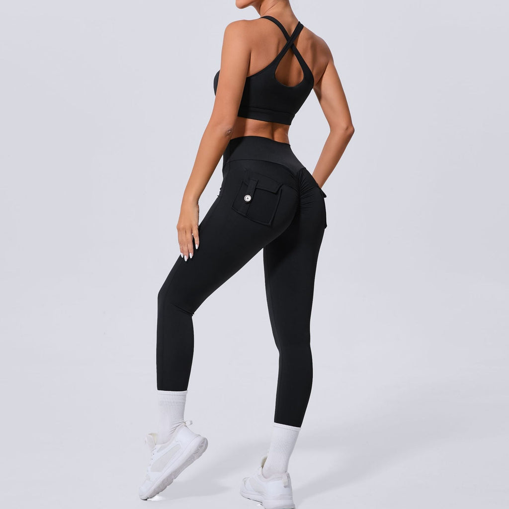 Alisha Bra Top & Leggings Set