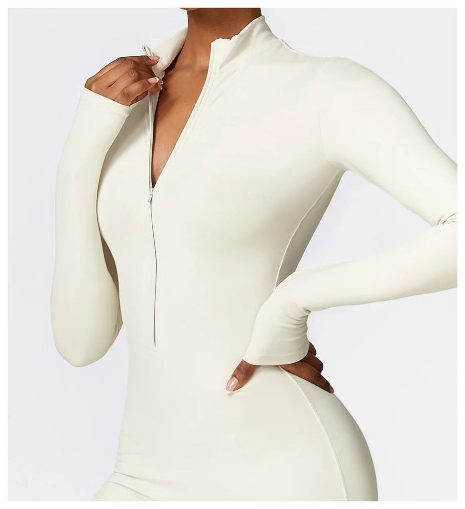 Super Sculpt Longsleeve Jumpsuit (size down)