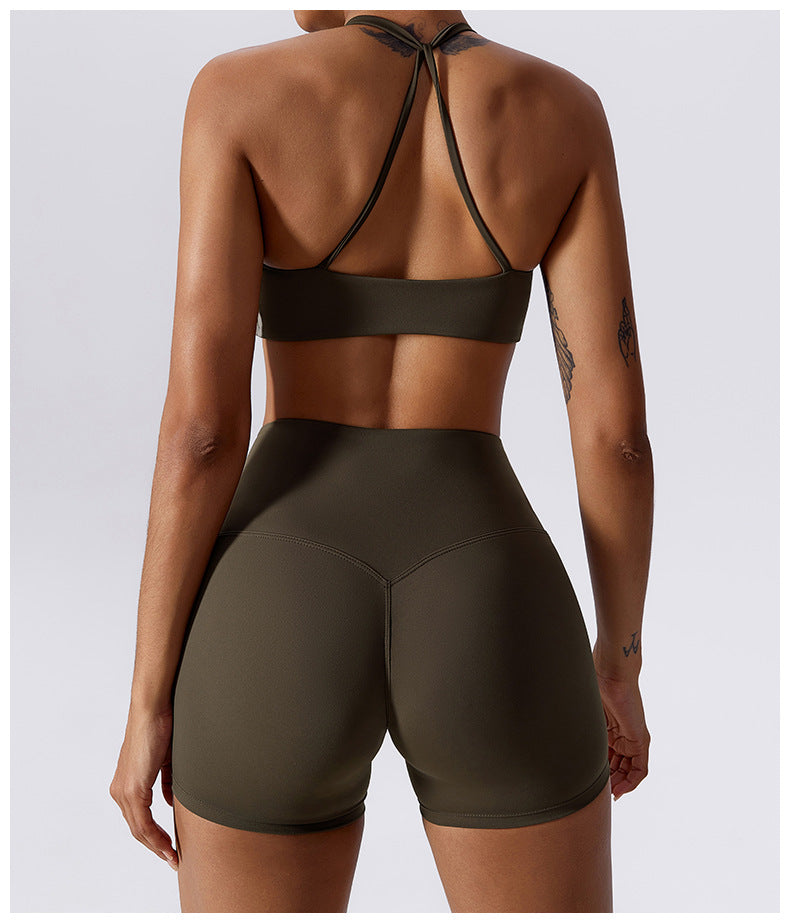 Ibiza Twist Bra Top & Shorts Set