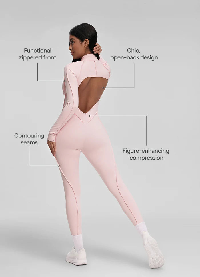 Lucky Label Iconic Longsleeve Zip Jumpsuit