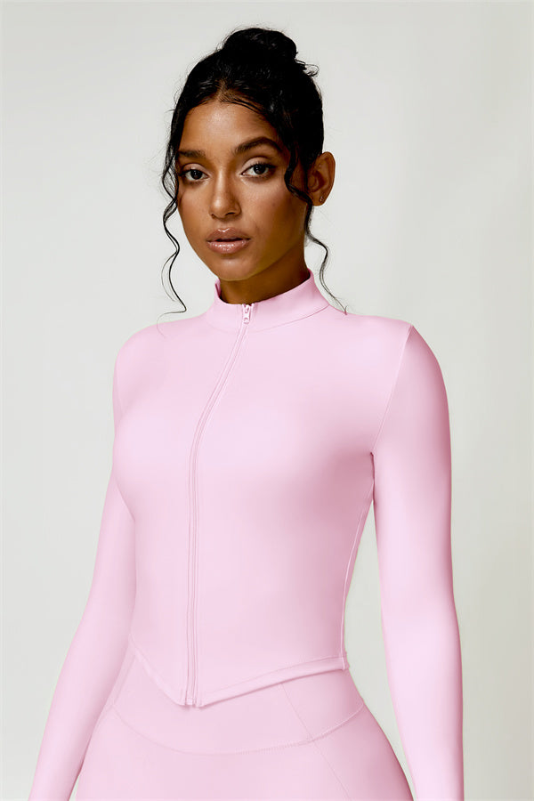 Olivia Anne Zip Jacket Vanilla