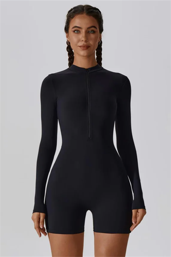 Lily Mae Romper Black