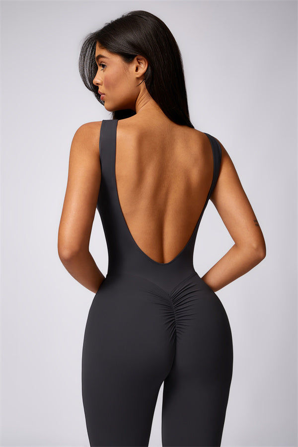 Ava Amelia Jumpsuit Mulled Wine