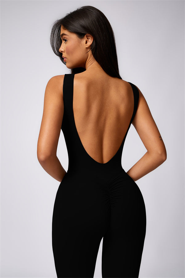 Ava Amelia Jumpsuit Black