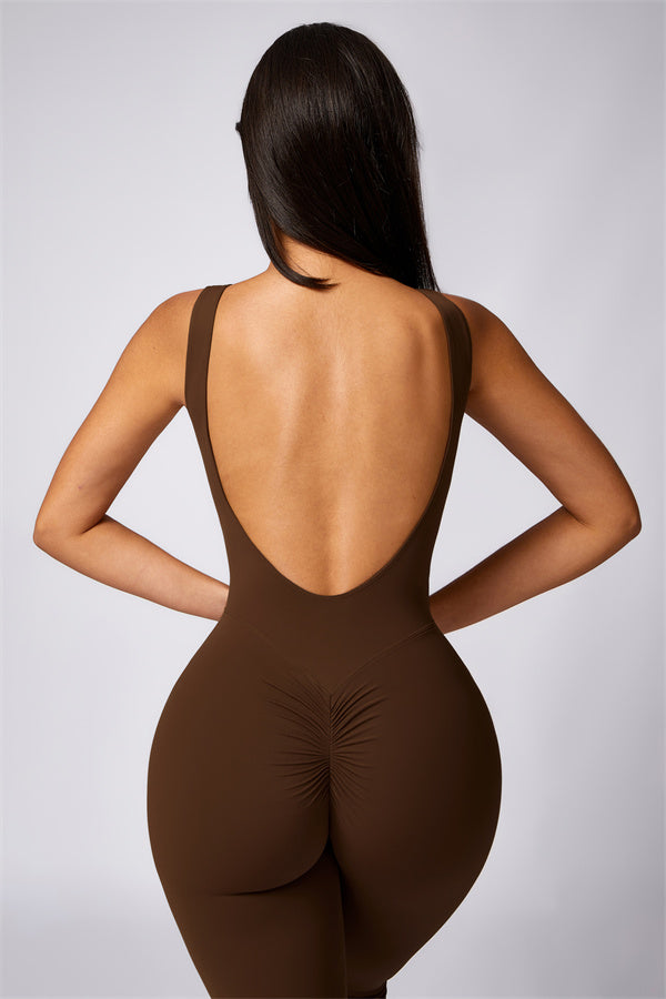 Ava Amelia Jumpsuit Taupe