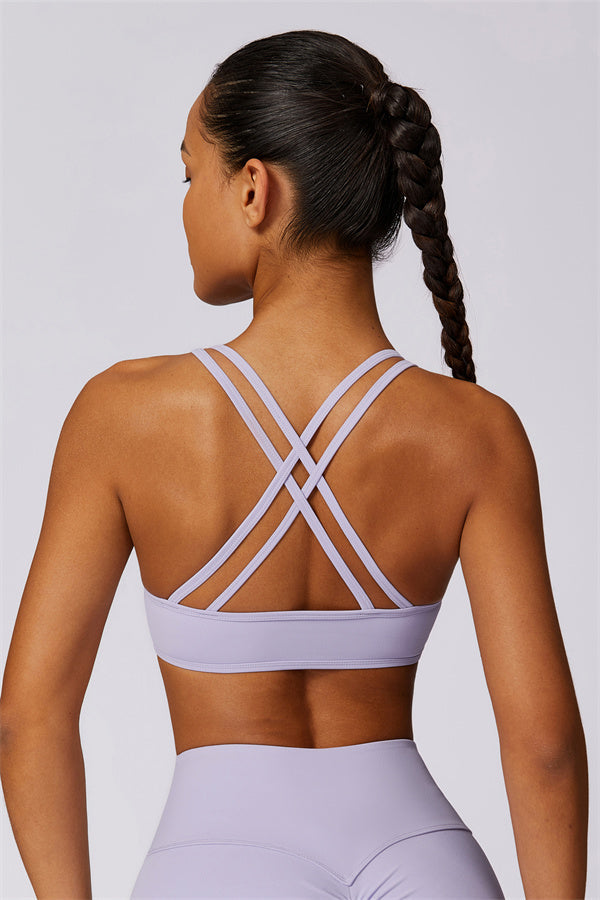 Power Pace Sports Bra Violet
