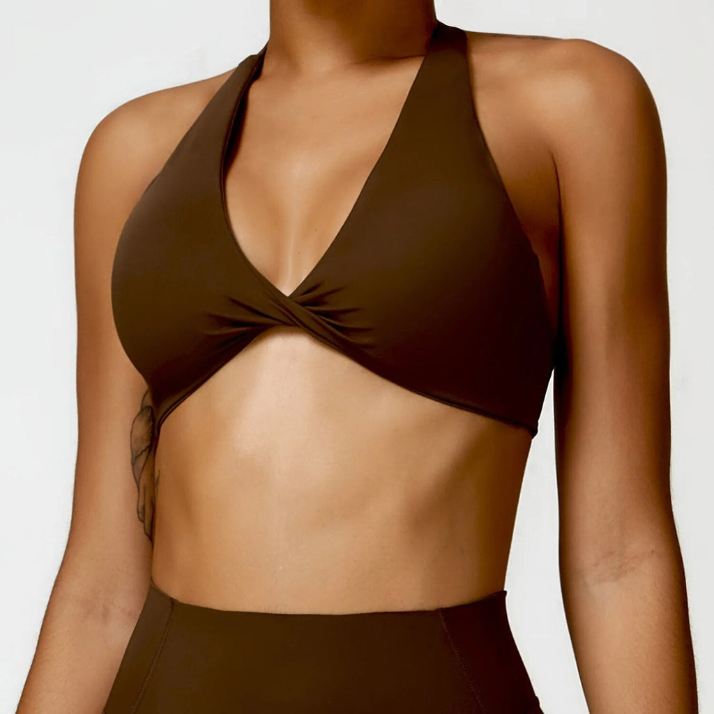 Supreme Twist Top Brown
