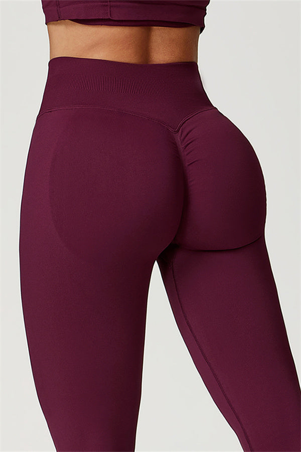 The Allure Leggings Wine Berry