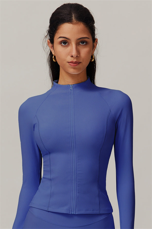 The Vitality Jacket Metallic Blue