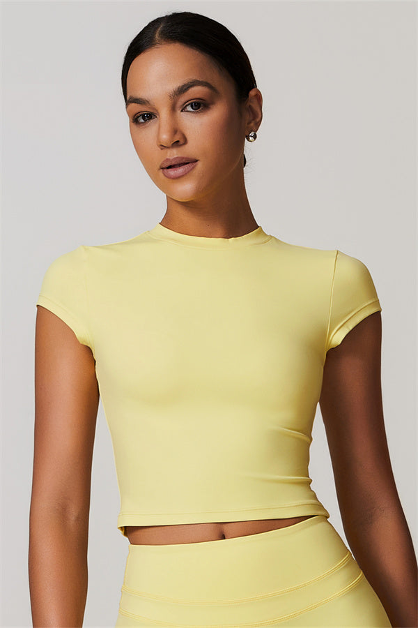 The Enigma T-shirt Yellow Tan