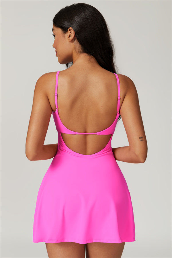 Flex Swift Tennis Dress Fuchsia