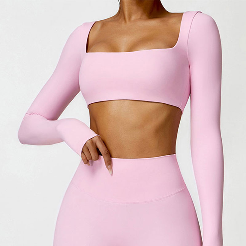 Daisy Longsleeve Top (Size Up) Bubblegum