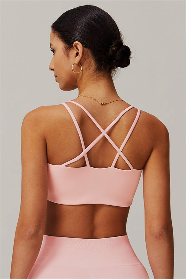 The Nova Sports Bra Vanilla