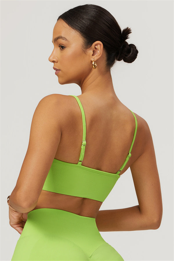 The Allure Sense Sports Bra Light Lime
