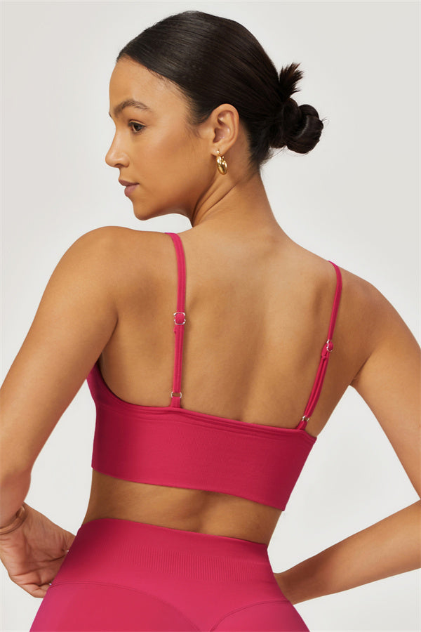 The Allure Sense Sports Bra Hibiscus
